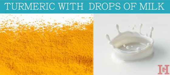 Milk and Turmeric Beauty Tips