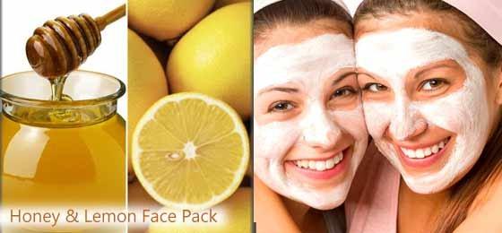 Natural Face Packs to Get the Golden Glow Honey & lemon face pack