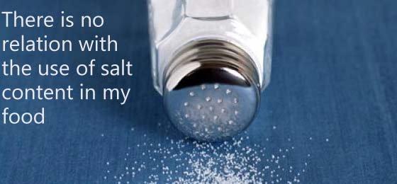 Salt control in diabetes