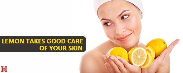 Lemon Takes Good Care of Your Skin